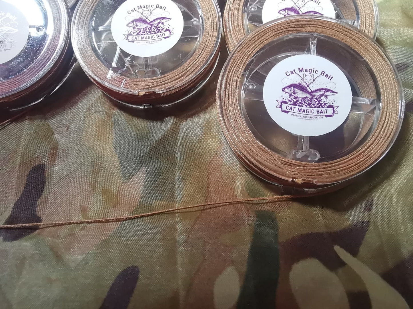 Cat Magic Bait X8 Kevlar braid - ideal hook link braid for Catfish and Sturgeon