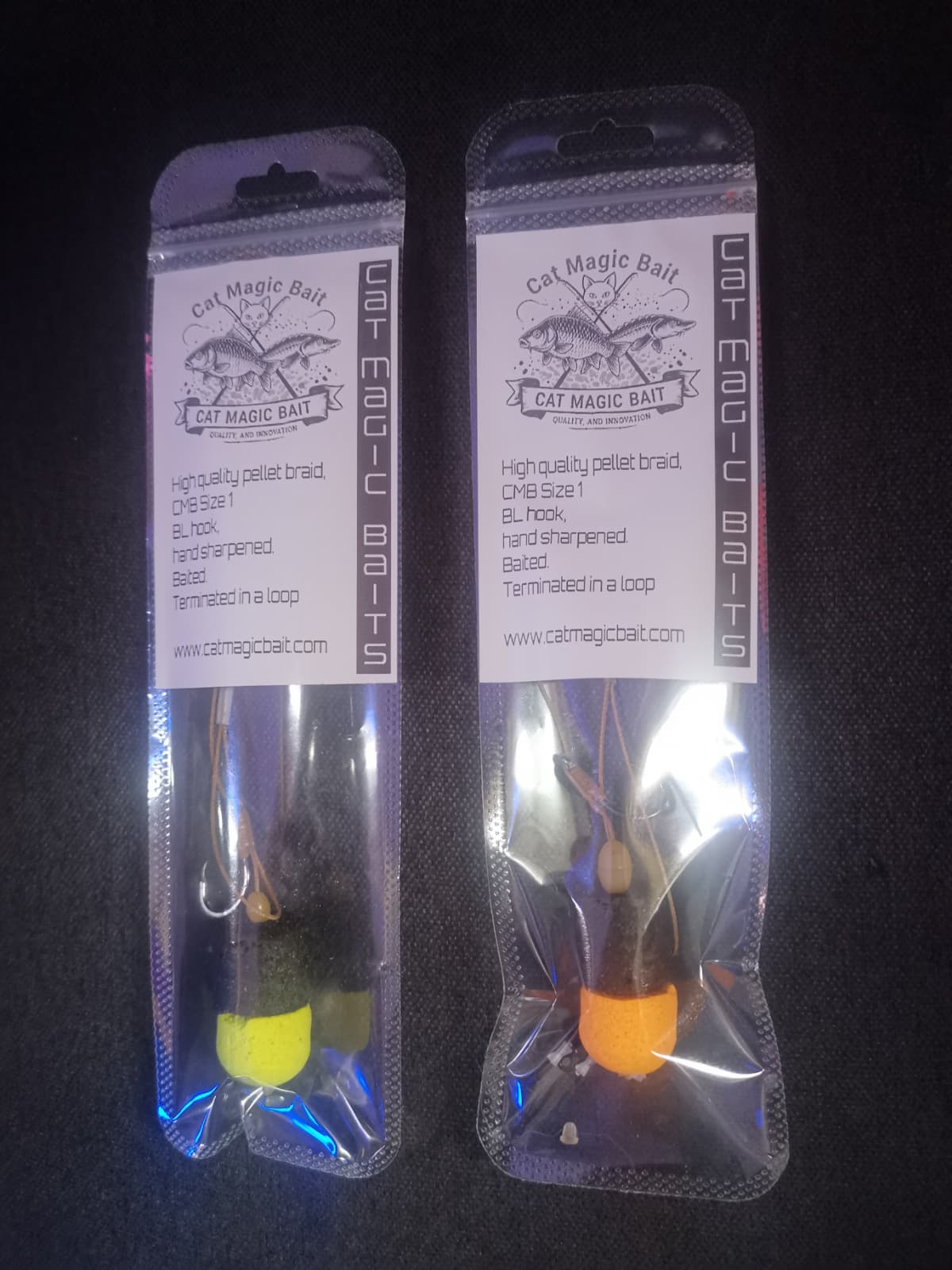 Deluxe catfish trace barbless 2 pack
